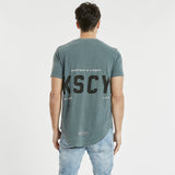 Canton Dual Curved T-Shirt Pigment Dark Slate