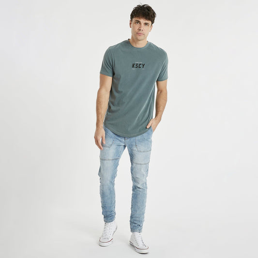 Canton Dual Curved T-Shirt Pigment Dark Slate
