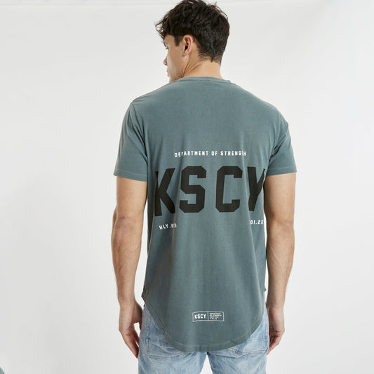 Canton Dual Curved T-Shirt Pigment Dark Slate