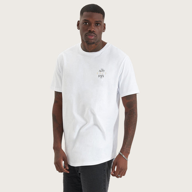 Conception Dual Curved T-Shirt Optical White