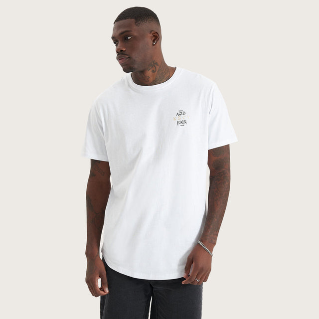 Conception Dual Curved T-Shirt Optical White