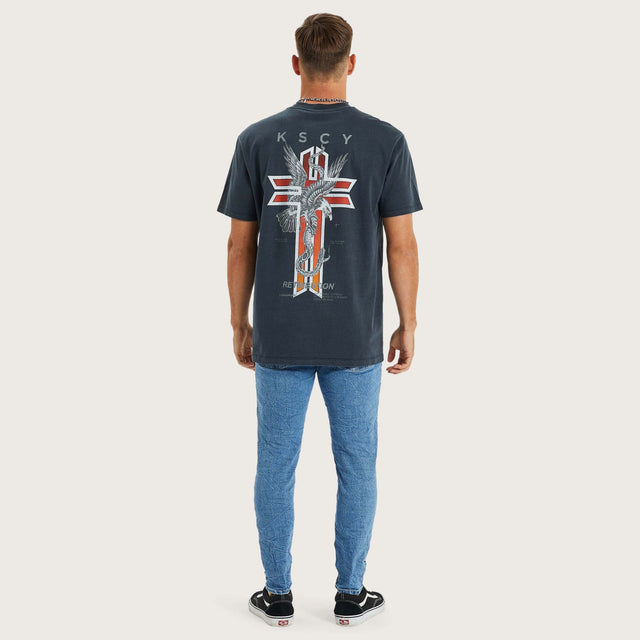 Devotion Relaxed T-Shirt Pigment Anthracite
