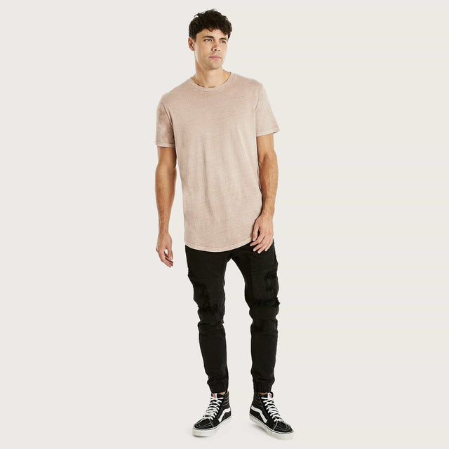Essentials Dual Curved T-Shirt Sphinx