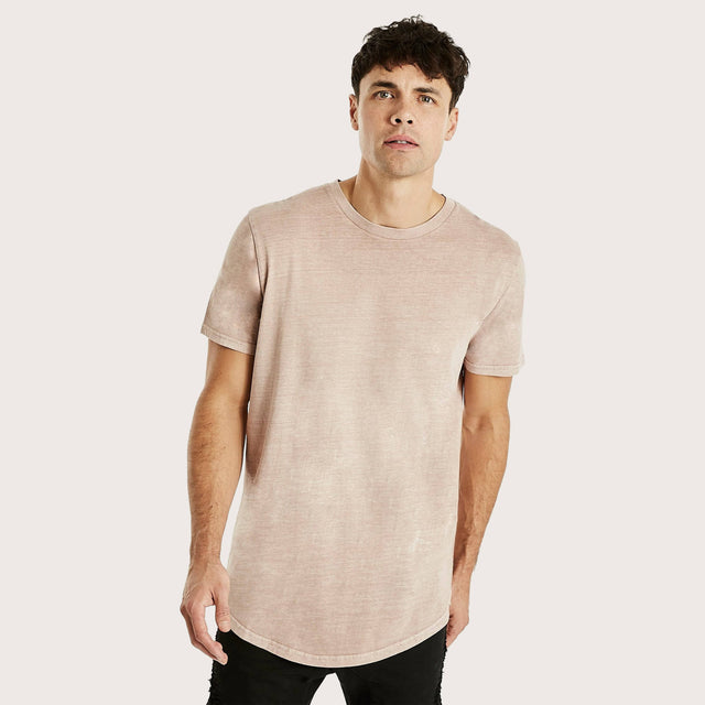 Essentials Dual Curved T-Shirt Sphinx