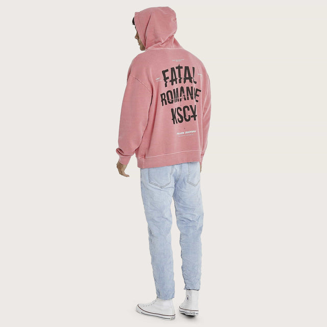 Fallen Paradise Relaxed Hoodie Rapture Rose