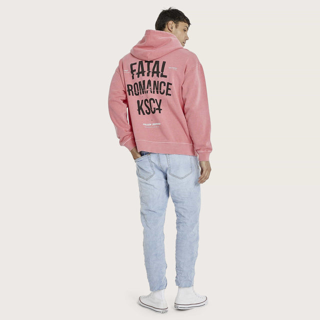Fallen Paradise Relaxed Hoodie Rapture Rose