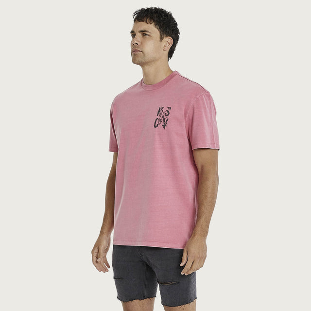 Fatal Romance Heavy Relaxed T-Shirt Pigment Rose