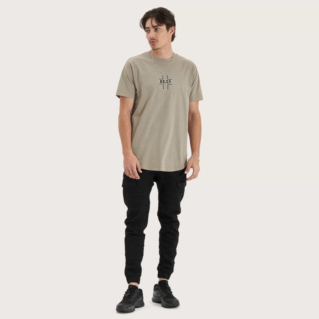 Flame Tee Pigment Elephant Grey