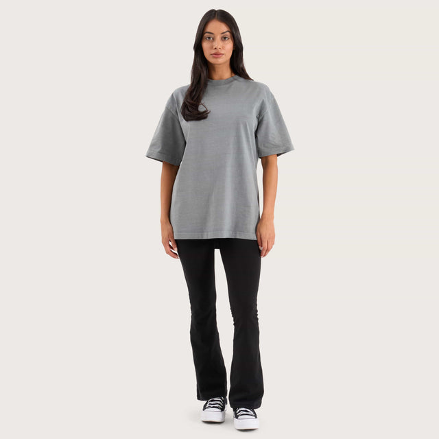 Havre Heavy Street Tee Pigment Steel Grey