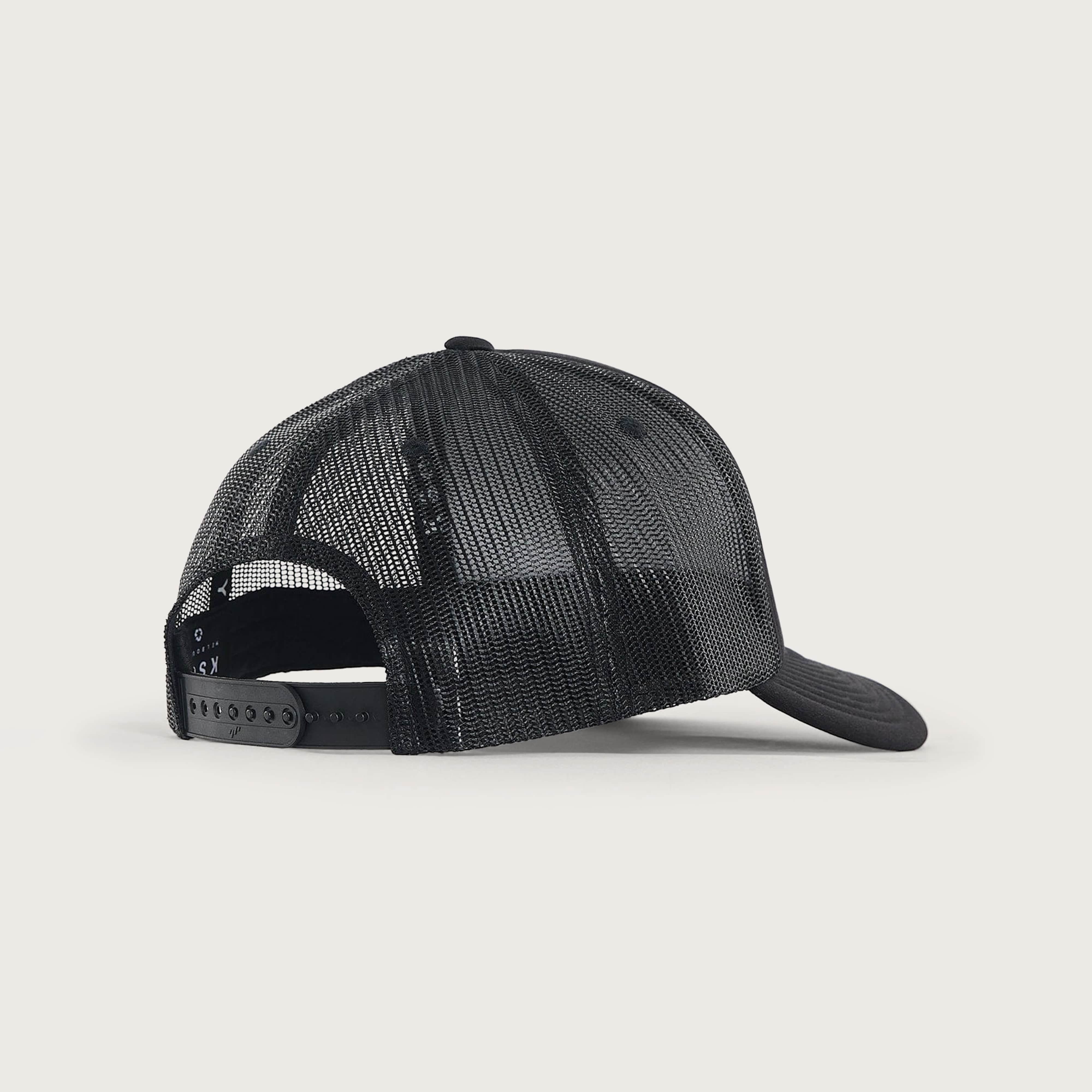 Hellfire Black Trucker Cap | Kiss Chacey