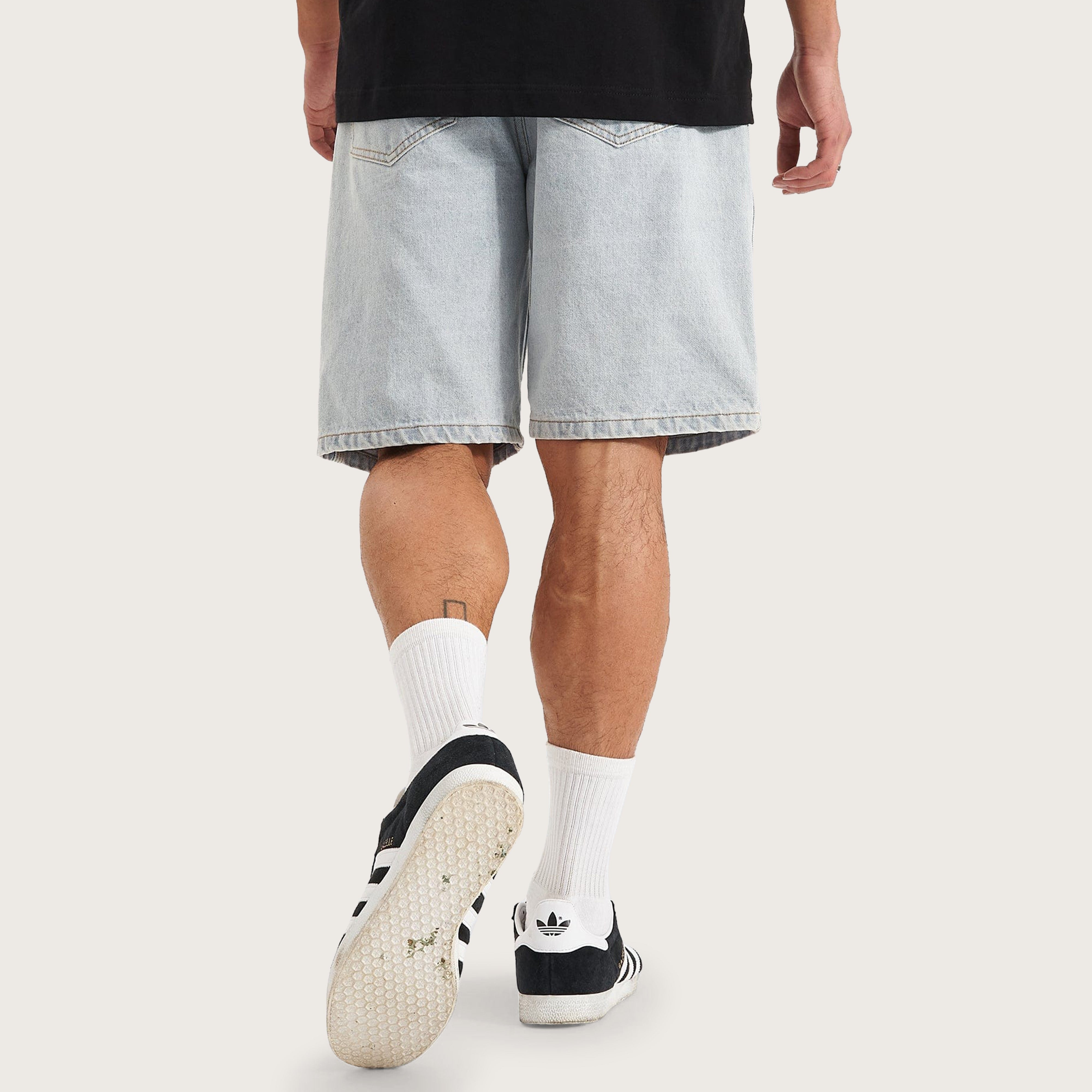 Hyson Baggy Denim Jorts Light Blue