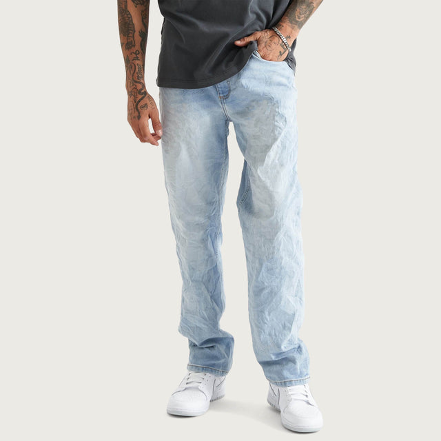 K5 Relaxed Fit Jean Sunbleached Blue
