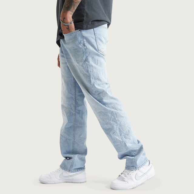 K5 Relaxed Fit Jean Sunbleached Blue