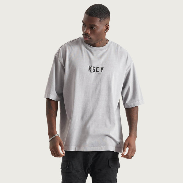 Legitimate Extra Oversized T-Shirt Pigment Silver