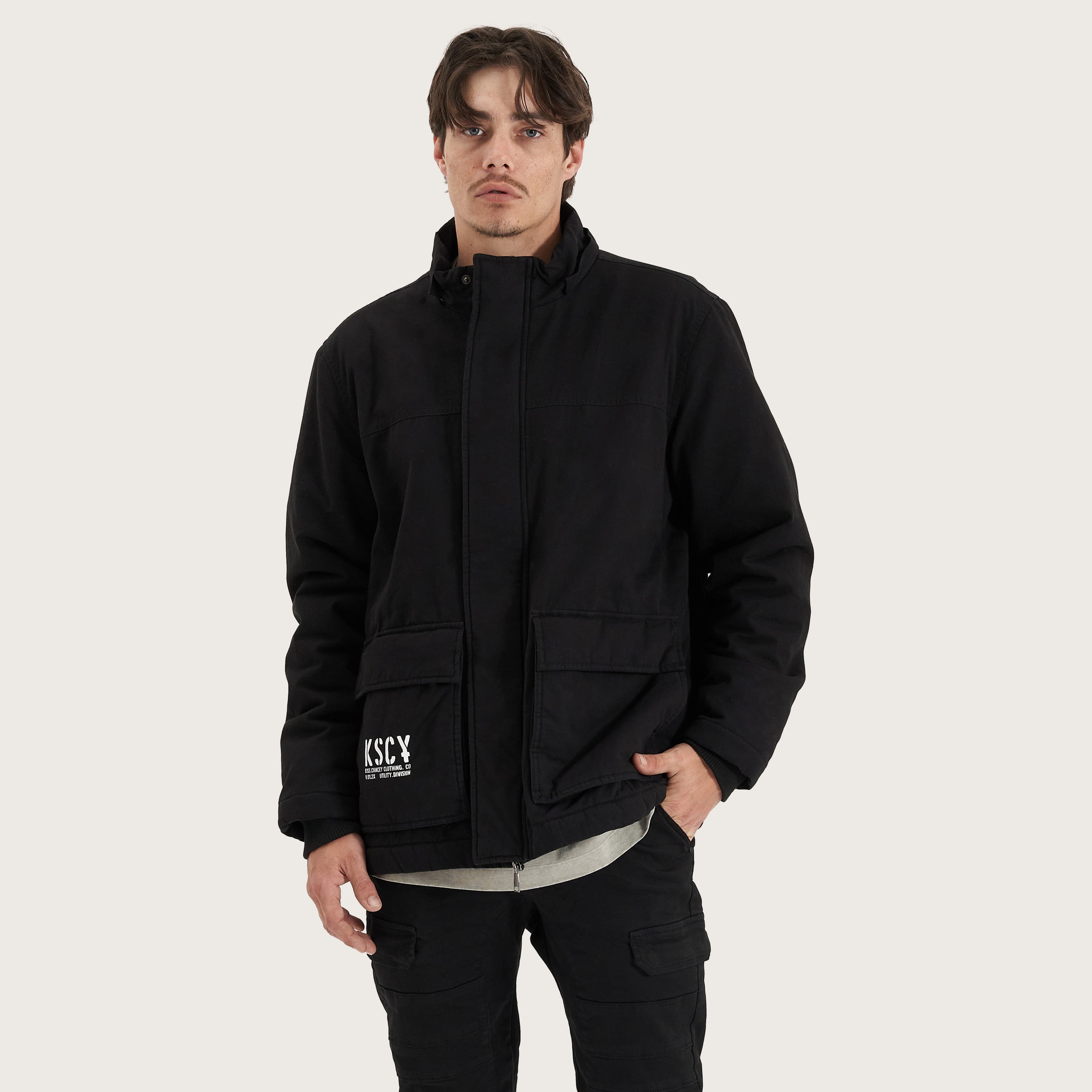 KSCY Maelstrom Parka Jacket in Black - Kiss Chacey