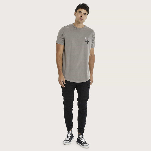 Mission Venice Dual Curved T-Shirt Pigment Iron