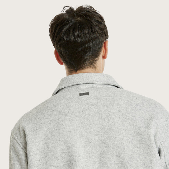 Newport Melton Jacket Grey Marle