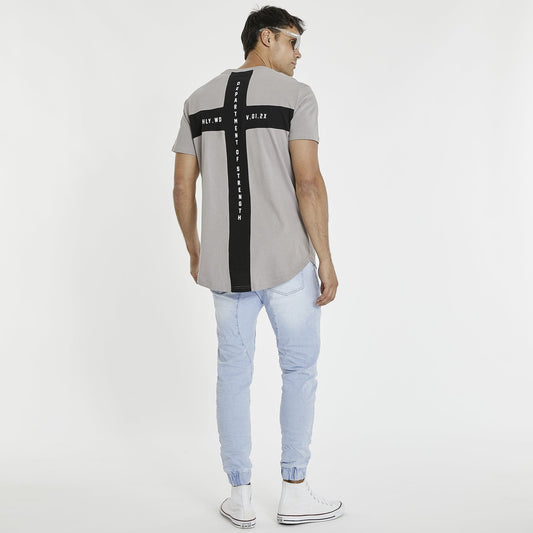 Overdose Dual Curved T-Shirt Gull
