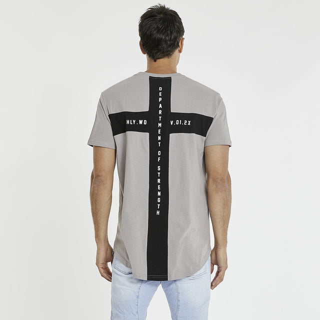 Overdose Dual Curved T-Shirt Gull
