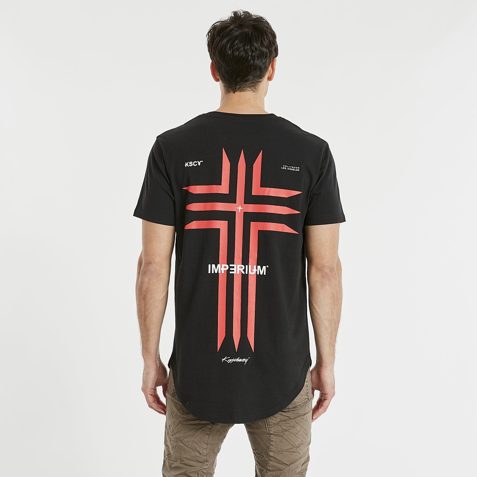 Paseo Dual Curved T-Shirt Jet Black