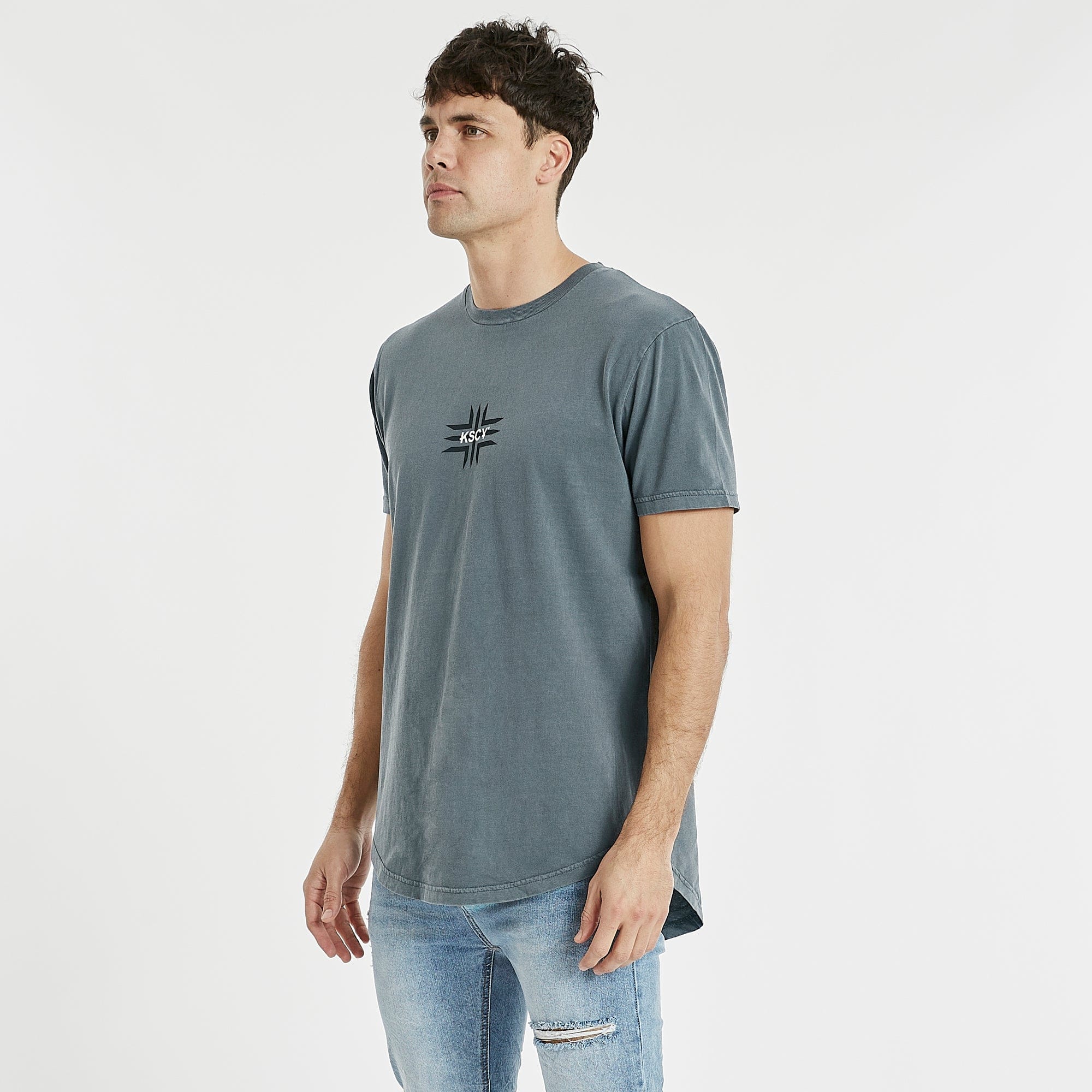 Paseo Dual Curved T-Shirt Pigment Carbon