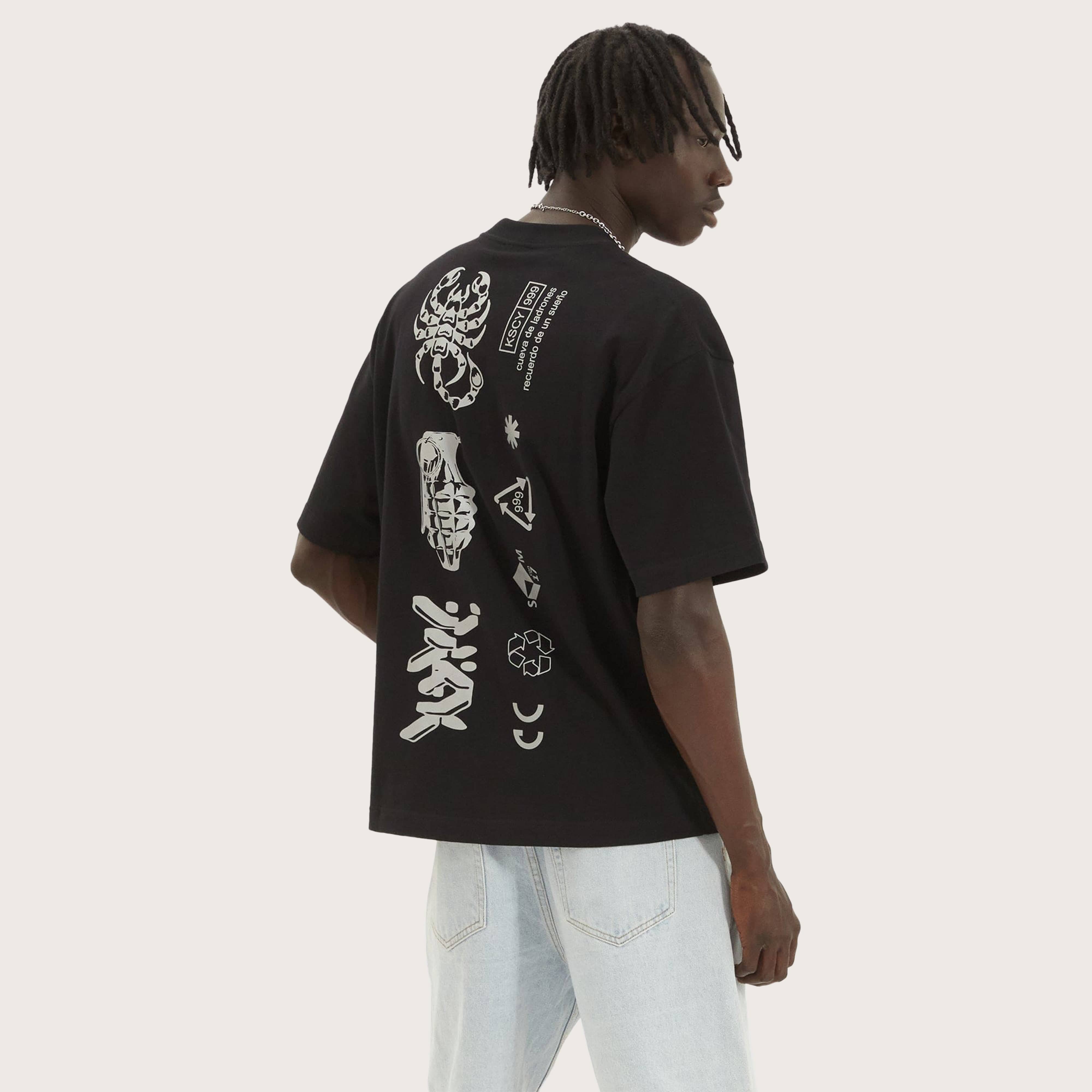 Poison Heavy Street Tee Jet Black