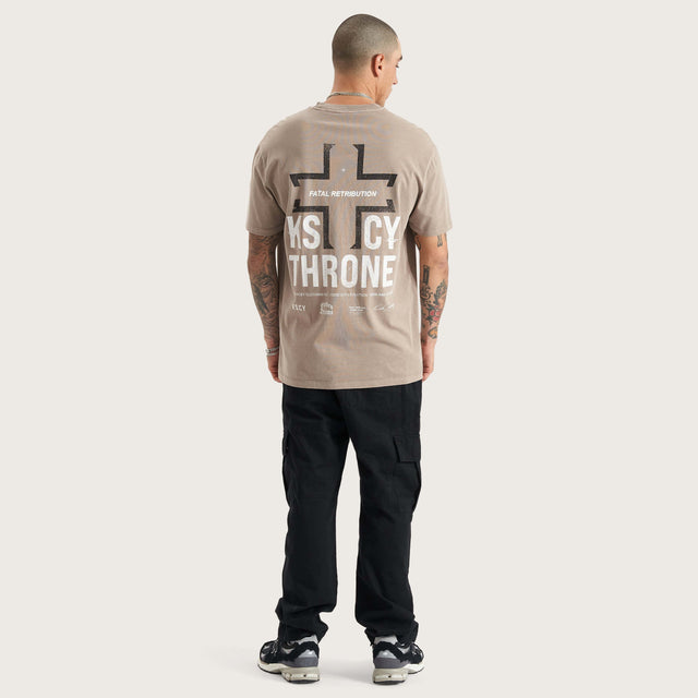 Retribution Relaxed Tee Pigment Driftwood
