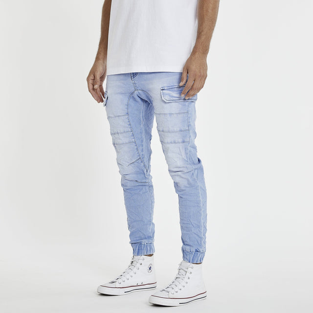 Salem Cargo Jogger Crystal Blue