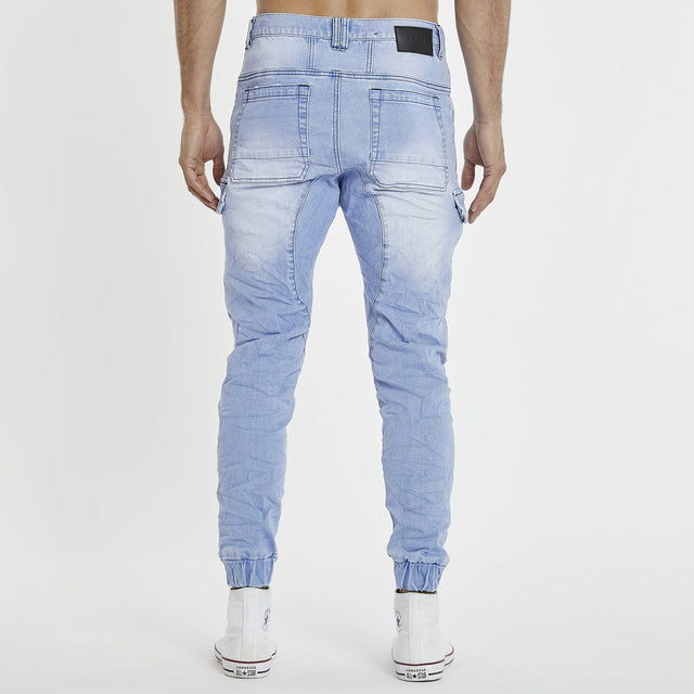 Salem Cargo Jogger Crystal Blue