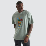 South Box Fit Tee Pigment Slate Grey