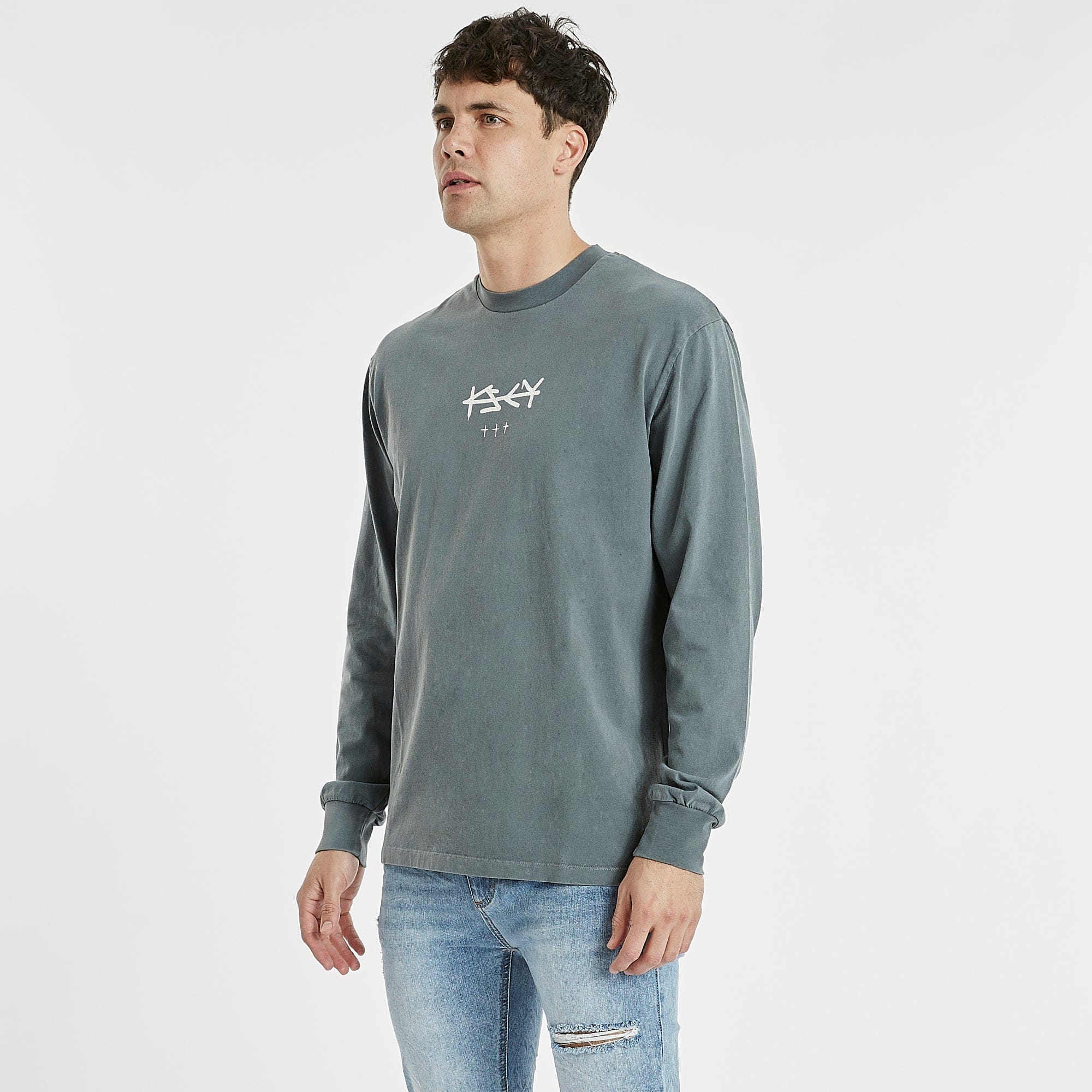 Westwood Relaxed Long Sleeve T-Shirt Pigment Carbon