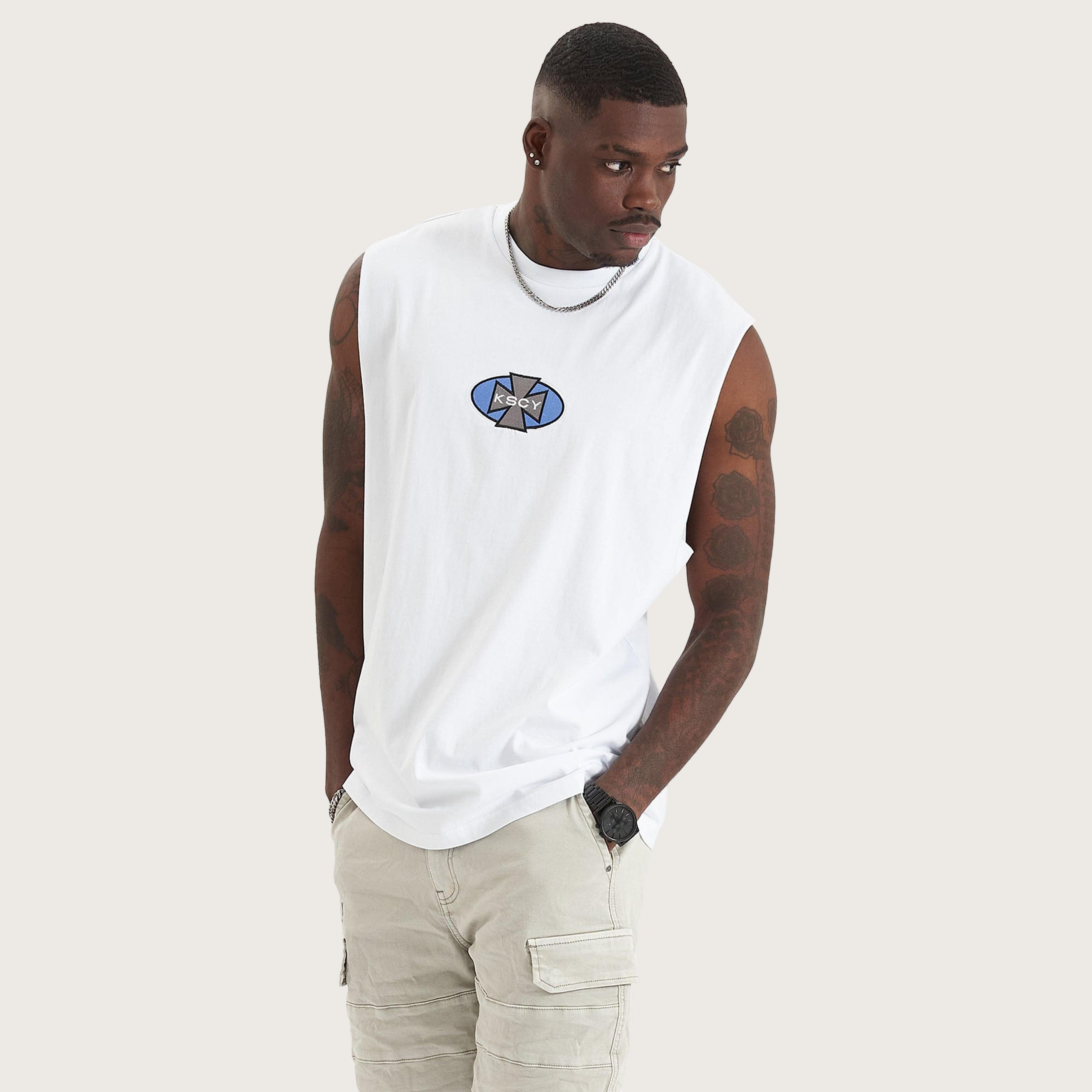 Wicked Relaxed Fit Muscle Tee Optical