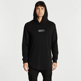 Absent Cape Back Hoodie Jet Black