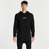 Absent Cape Back Hoodie Jet Black