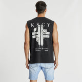 Analyse Standard Muscle Tee Mineral Black