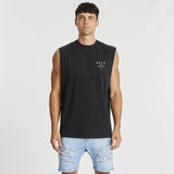 Analyse Standard Muscle Tee Mineral Black