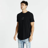 Archetype Dual Curved T-Shirt Jet Black