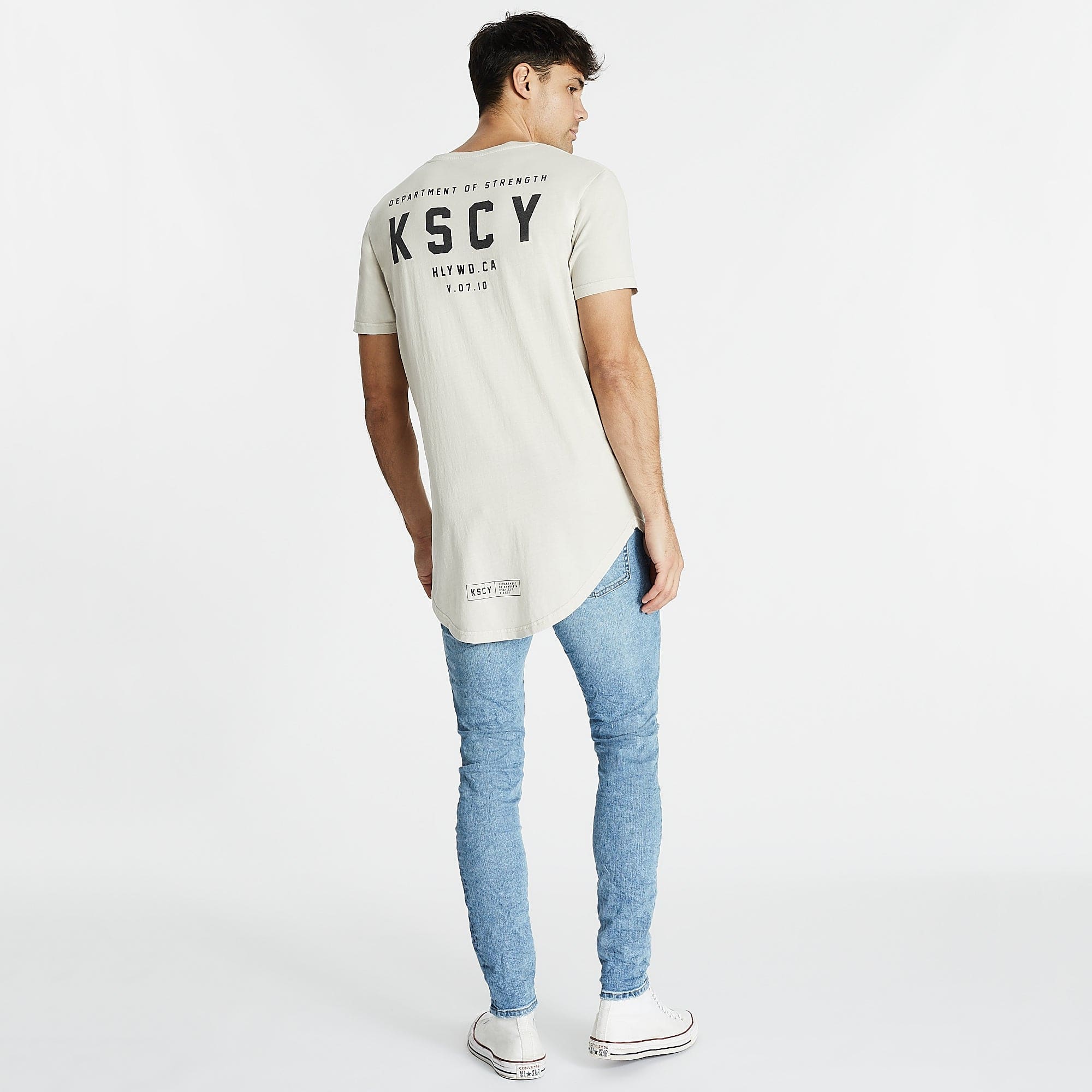 Archetype Dual Curved T-Shirt Pigment Stone