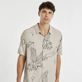 Arroyo Relaxed Short Sleeve Shirt Dove Print