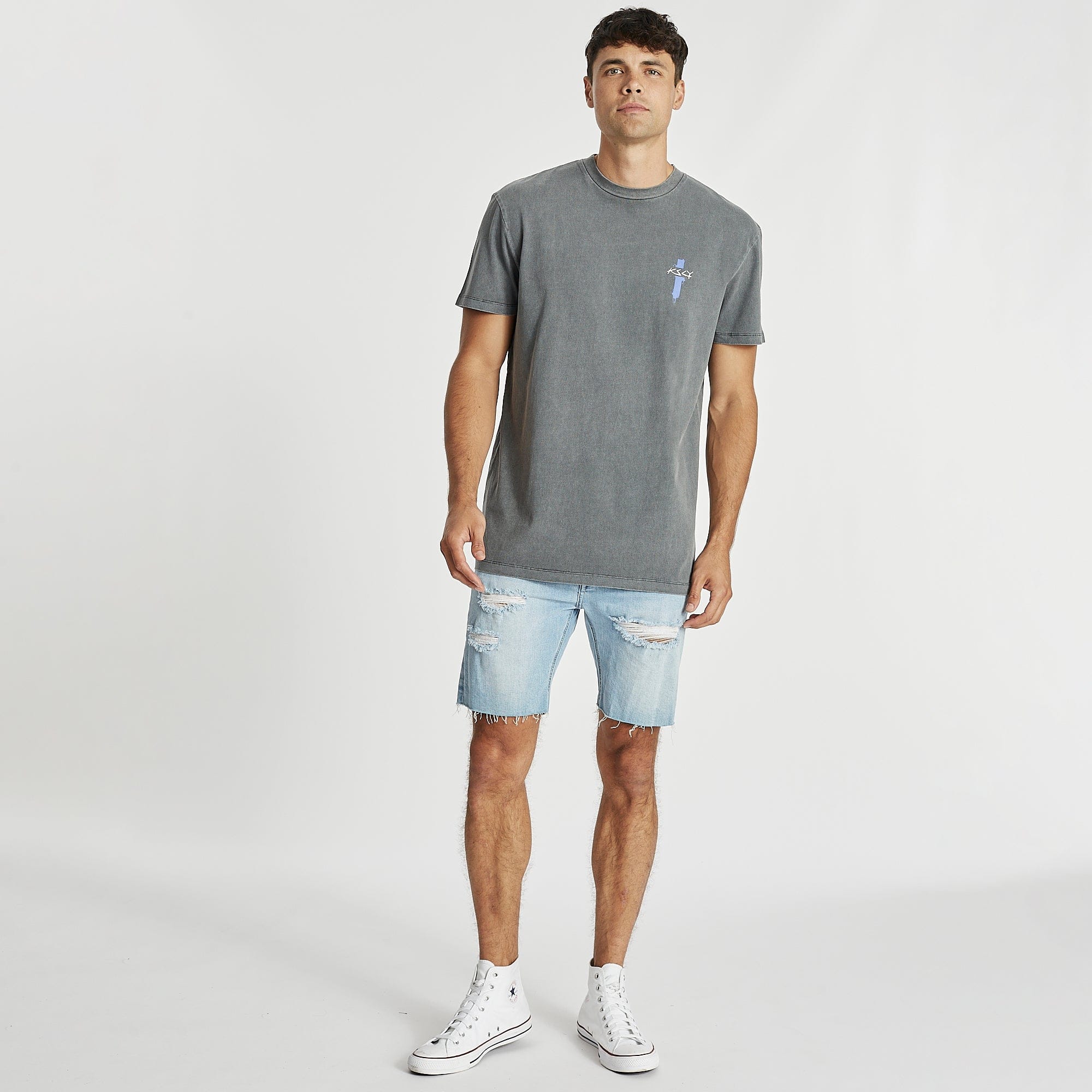 Authority Relaxed T-Shirt Pigment Charcoal
