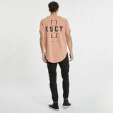 Bayshore Dual Curved T-Shirt Pigment Clay