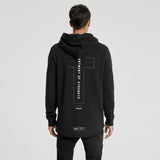 Beast Dual Curved Hoodie Jet Black