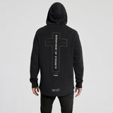 Beast Dual Curved Hoodie Jet Black