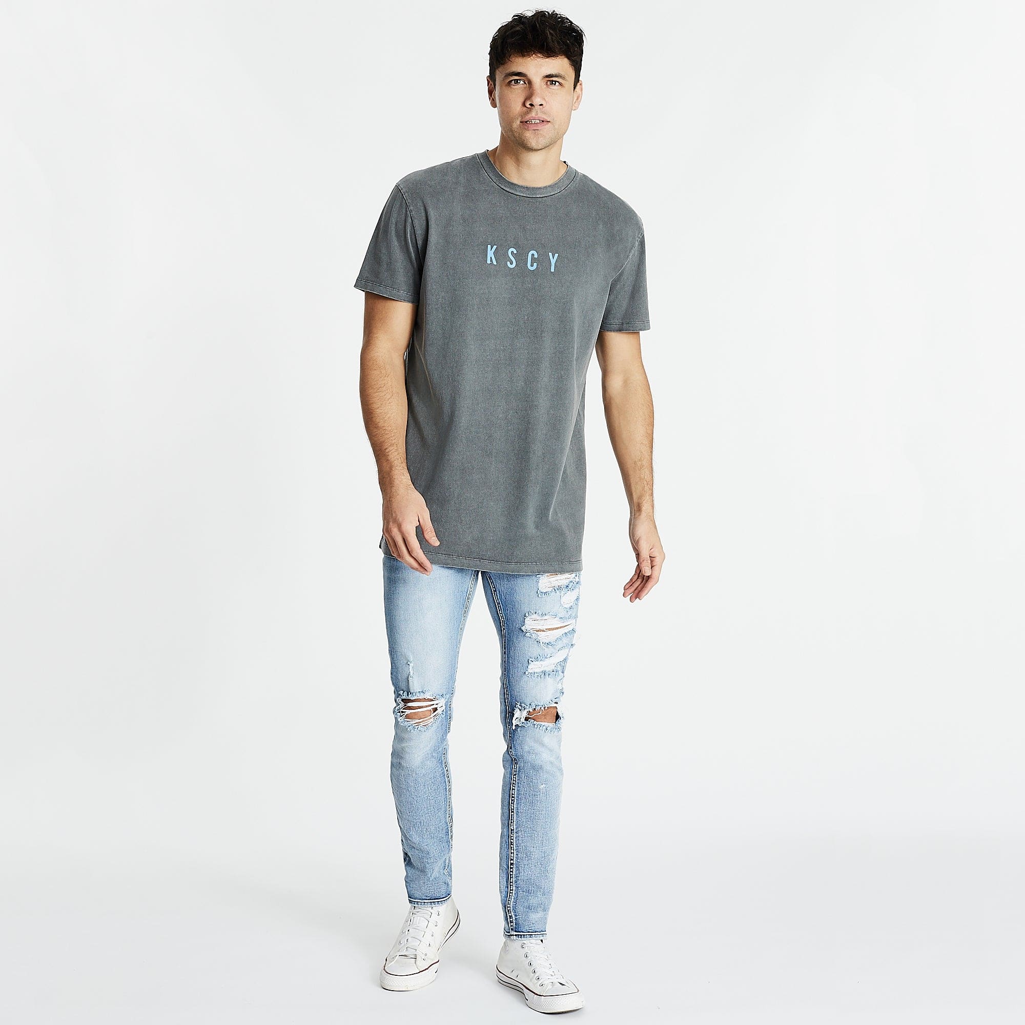 Bloodpact Relaxed T-Shirt Pigment Charcoal