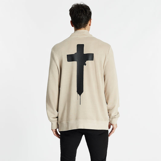 Borderlands Pull Over Jumper Pigment Sand