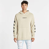 Breakdown Step Hem Hoodie Pigment Sand