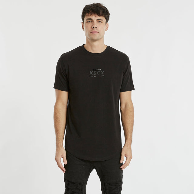 Cabrillo Dual Curved T-Shirt Jet Black