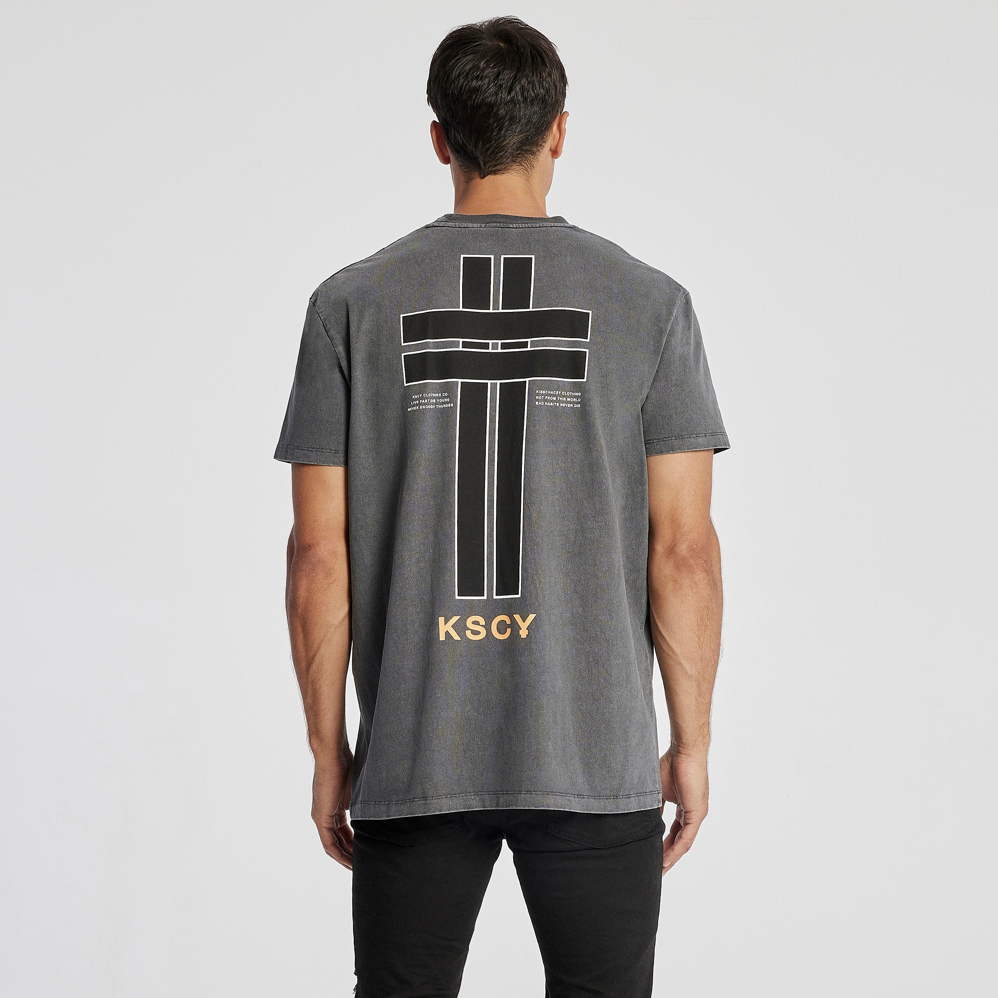 Cavalry Relaxed T-Shirt Pigment Asphalt