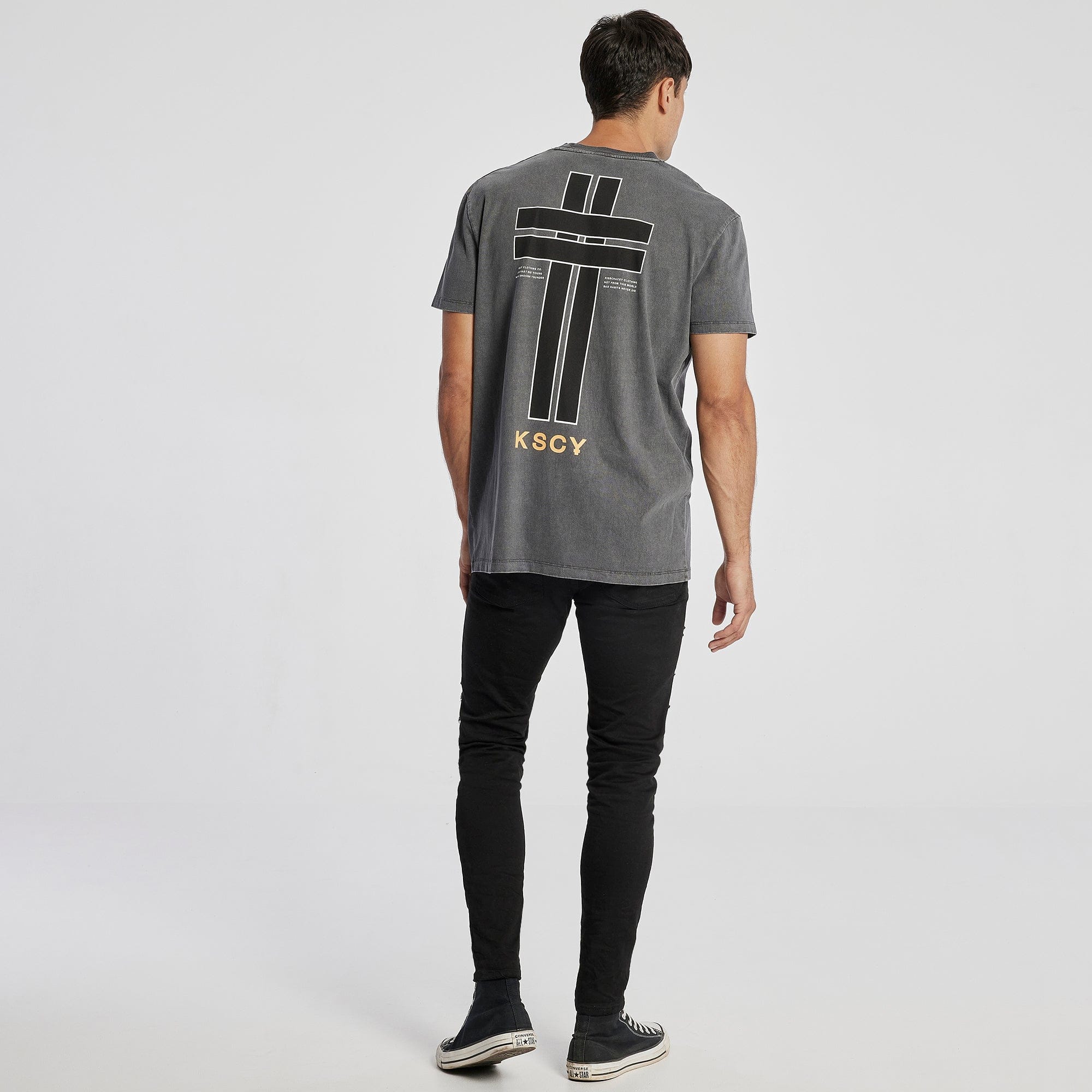 Cavalry Relaxed T-Shirt Pigment Asphalt