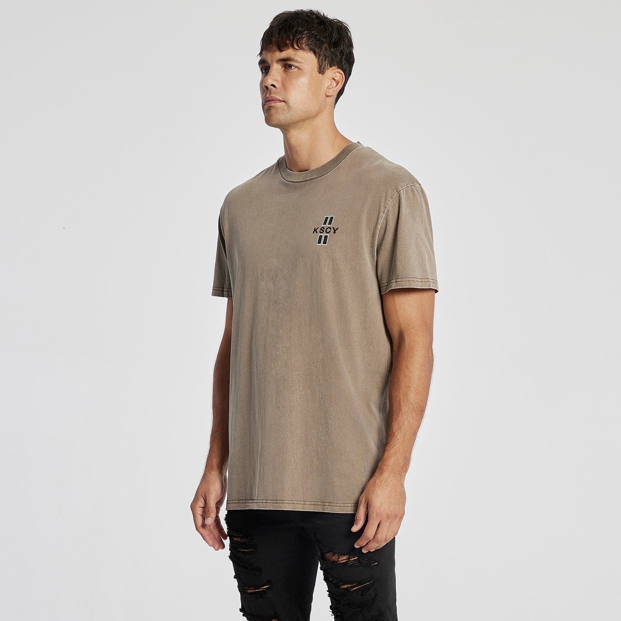 Cavalry Relaxed T-Shirt Pigment Warm Taupe